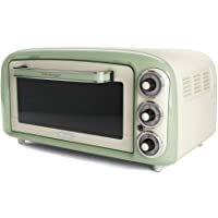 Ariete Horno 979 Verde- 1380 W- 18 litros- Acero Inoxidable- Blanco